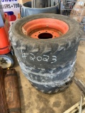 (3) Tires w/Rims, 8-Lugs