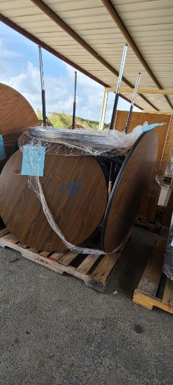 Pallet w/(6) Round Tables (Medium) (Pallet 161-F)