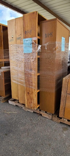 Pallet w/Book Shelves(4) (Pallet 64-F)