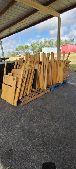 Group of Wooden Desk tops