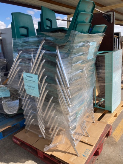 Pallet w/(51) Chairs (pallet 18c)