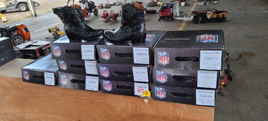 10- pairs of ladies boots SAINTS Edition