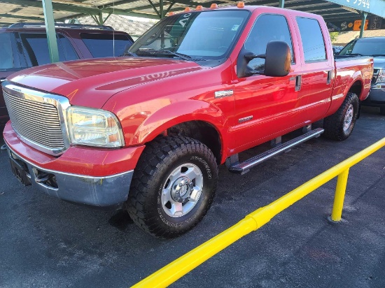 2005 Ford F-250 Pickup Truck, VIN # 1FTSW21P25EA72813