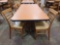 Dinning Table w/(6) Chairs 72''x34''