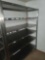 Heavy Duty Stainless Steel Commercial Kitchen Rack 72''H, 59''W, 24'' Deep