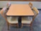 Dinning Table w/(4) Chairs (34''x34'')