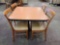 Dinning Table w/(4) Chairs (34''x34'')
