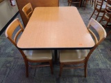 Dinning Table w/(3) Chairs 48''x34''