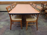 Dinning Table w/(6) Chairs 72'' x 34''