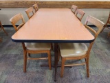 Dinning Table w/(6) Chairs 72'' x 34''