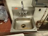 Sink w/(2) Soap Dispenser & Paper Towel Dispenser