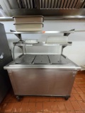 (3) Bay Food Prep Cooler 52''X32''