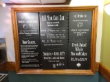 Restaurant Menu Board