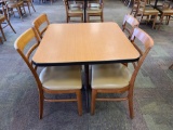 Dinning Table w/(4) Chairs(34''x34'')