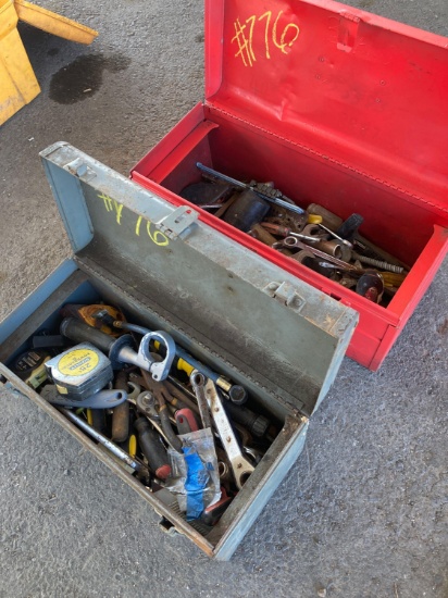 (2) Tool Boxes w/Tools
