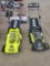 (2) Ryobi Push Lawn Mowers