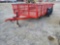 16Ft Red Trailer, DOuble Axle