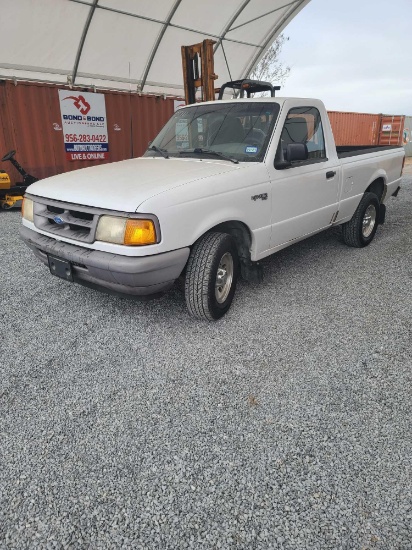 1996 Ford Ranger Pickup Truck, VIN # 1FTCR10A4TUC40196