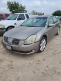 2005 Nissan Maxima Passenger Car, VIN # 1N4BA41E95C806115