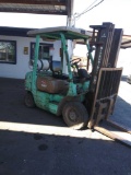 Mitsubishi Fork Lift Model FG25, Lifting Cap. 4,600lbs