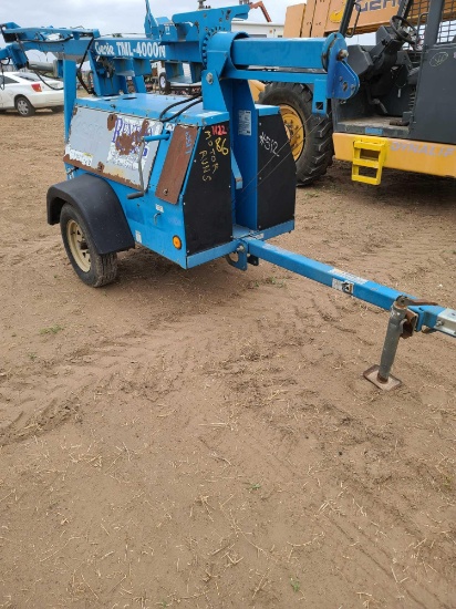 Genie TML 4000 N Light Tower Deutz Power HNS Showing Year 2002...