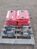 Ryobi Electric Pressure Washer Box 1600 & (4) Red Predator Gas Tanks