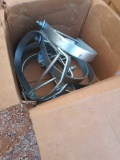 (2) Boxes w/Metal Pipe Hangers