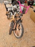 (4) Bikes, 1 Hot Pink & Black, 1 White Bike, 1 Blue Bike, 1 Pink & White Bike...