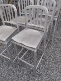 (8) Aluminum High Chairs