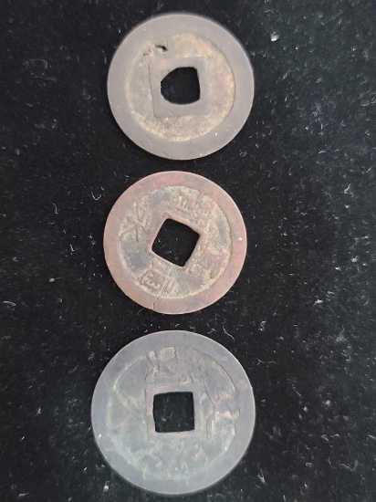 (3) China Coins