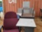 Office Furniture/Office Chairs, (1) White Board