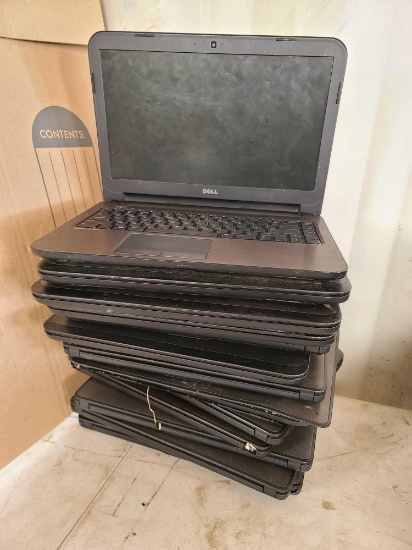 (13) Dell Laptops*(1) Laptop Broken*