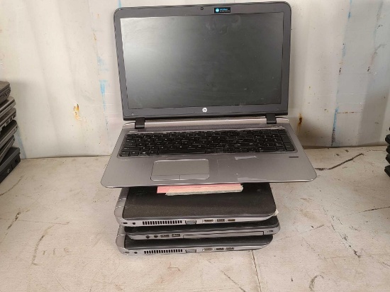 (4) Hp Laptops