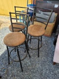 Lot w/Barstool Chairs