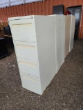 Lot of (4)File Cabinets