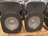 (2) Edison Professional XS-10000MK II Bluetooth Speakers