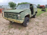 1984 Chevrolet D10 Military Blazer Multipurpose Vehicle (MPV), VIN # 1G8ED18J1EF188555