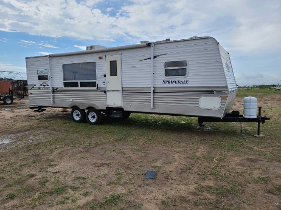 2007 Keystone RV Springdale 291RKLGL Trailer, VIN # 4YDT2912173105888