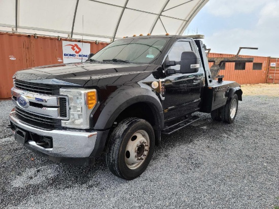 2017 Ford F-450 Tow Truck, VIN # 1FUF4GT6HEC57861