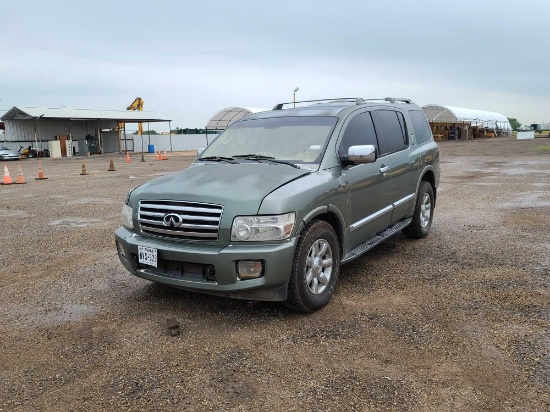 2006 Infiniti QX56 Multipurpose Vehicle (MPV), VIN # 5N3AA08AX6N802570