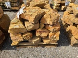 Pallet w/Decorative Stones