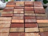 Pallet w/Decorative Bricks