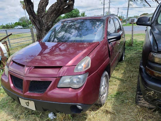 2004 Pontiac Aztek Multipurpose Vehicle (MPV), VIN # 3G7DA03E14S569555