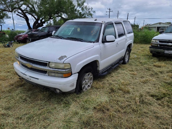 2003 Chevrolet Tahoe Multipurpose Vehicle (MPV), VIN # 1GNEK13Z13R275934