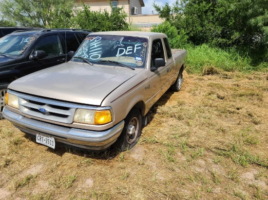 1996 Ford Ranger Pickup Truck, VIN # 1FTCR14A6TPA54538