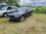 2010 Ford Mustang Passenger Car, VIN # 1ZVBP8AN6A5112011