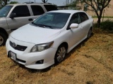 2010 Toyota Corolla Passenger Car, VIN # 2T1BU4EE8AC431671