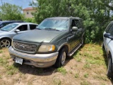 2000 Ford Expedition Multipurpose Vehicle (MPV), VIN # 1FMPU18L5YLA04252