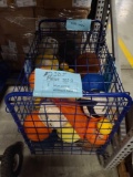 ''Pallet 305-G'' (1) Blue Cart w/Different Balls