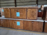 ''Pallet 326-G'' (2) 2-Wooden Counter/Cabinet